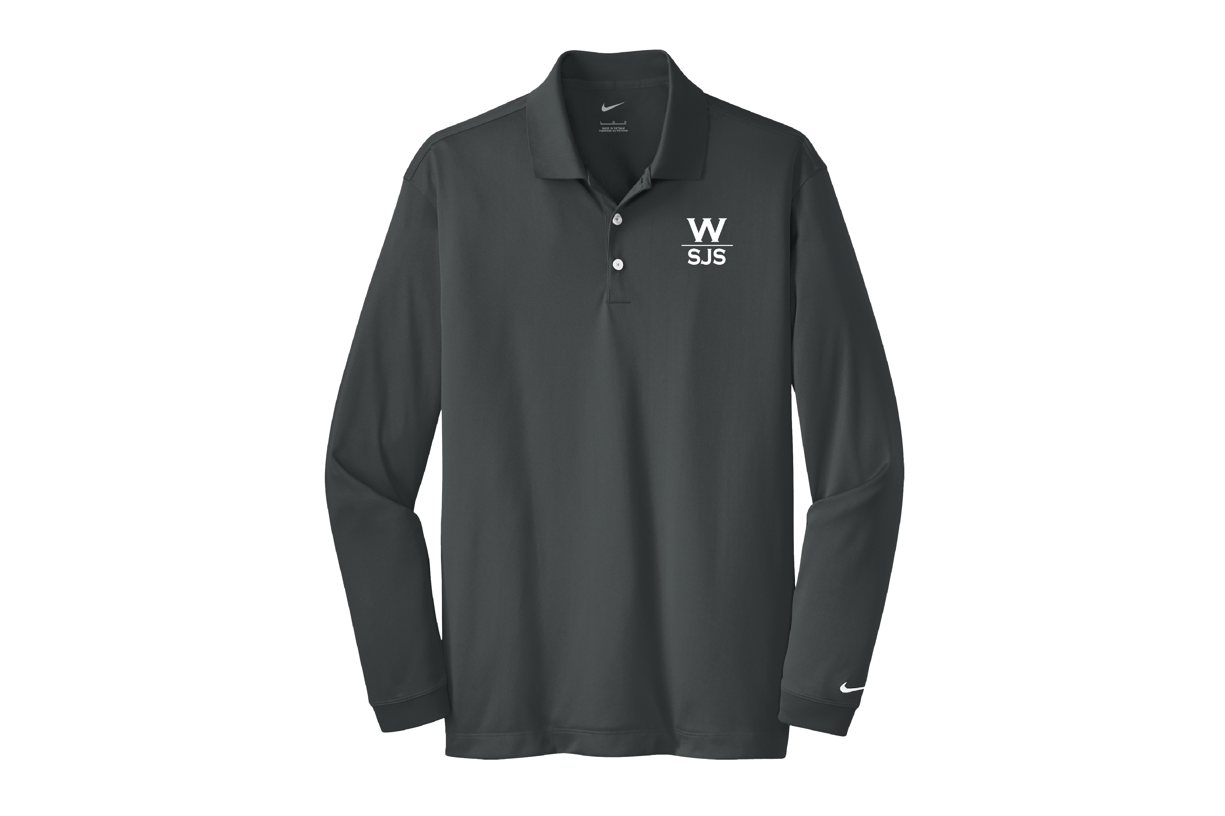 Westwood Men's Nike Long Sleeve Stretch Dri-FIT Polo
