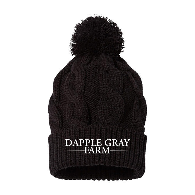 Dapple Gray Farm Chunk Twist Cuffed Beanie
