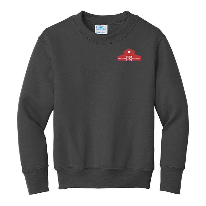 Red Barn IEA Youth Port & Company Fleece Crewneck Sweatshirt
