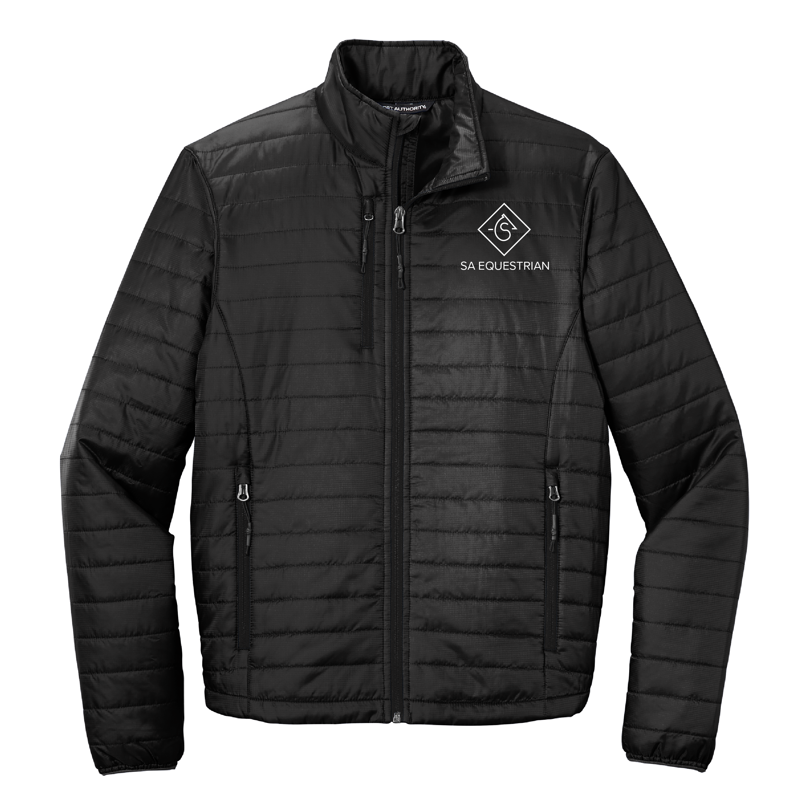 SA Equestrian Men's Port Authority Packable Puffy Jacket