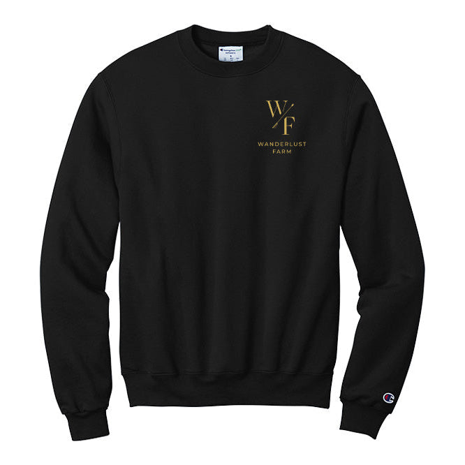 Wanderlust Farm Unisex Champion Powerblend Crewneck Sweatshirt