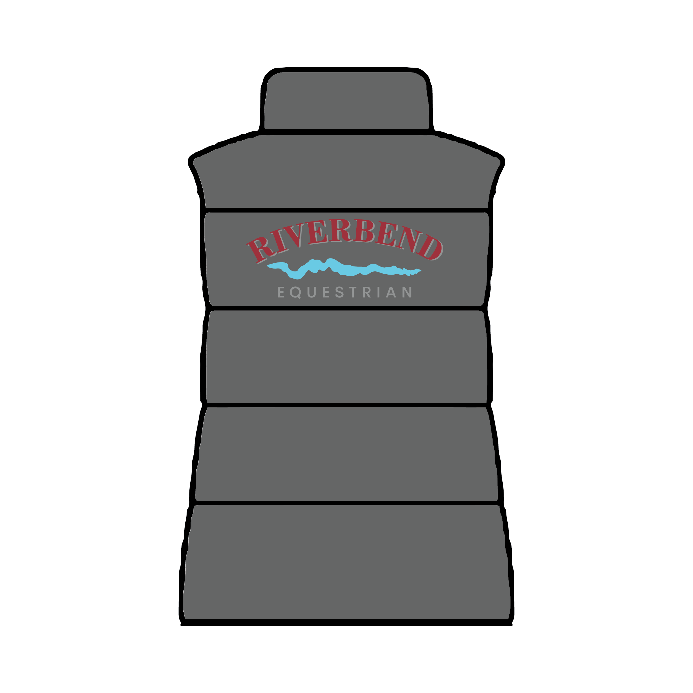 Riverbend Equestrian Women's TKEQ 'EZ' Packable Down Vest