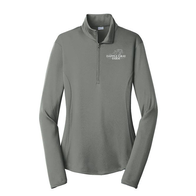 Dapple Gray Farm Women's Sport-Tek PosiCharge Competitor 1/4 Zip Sunshirt