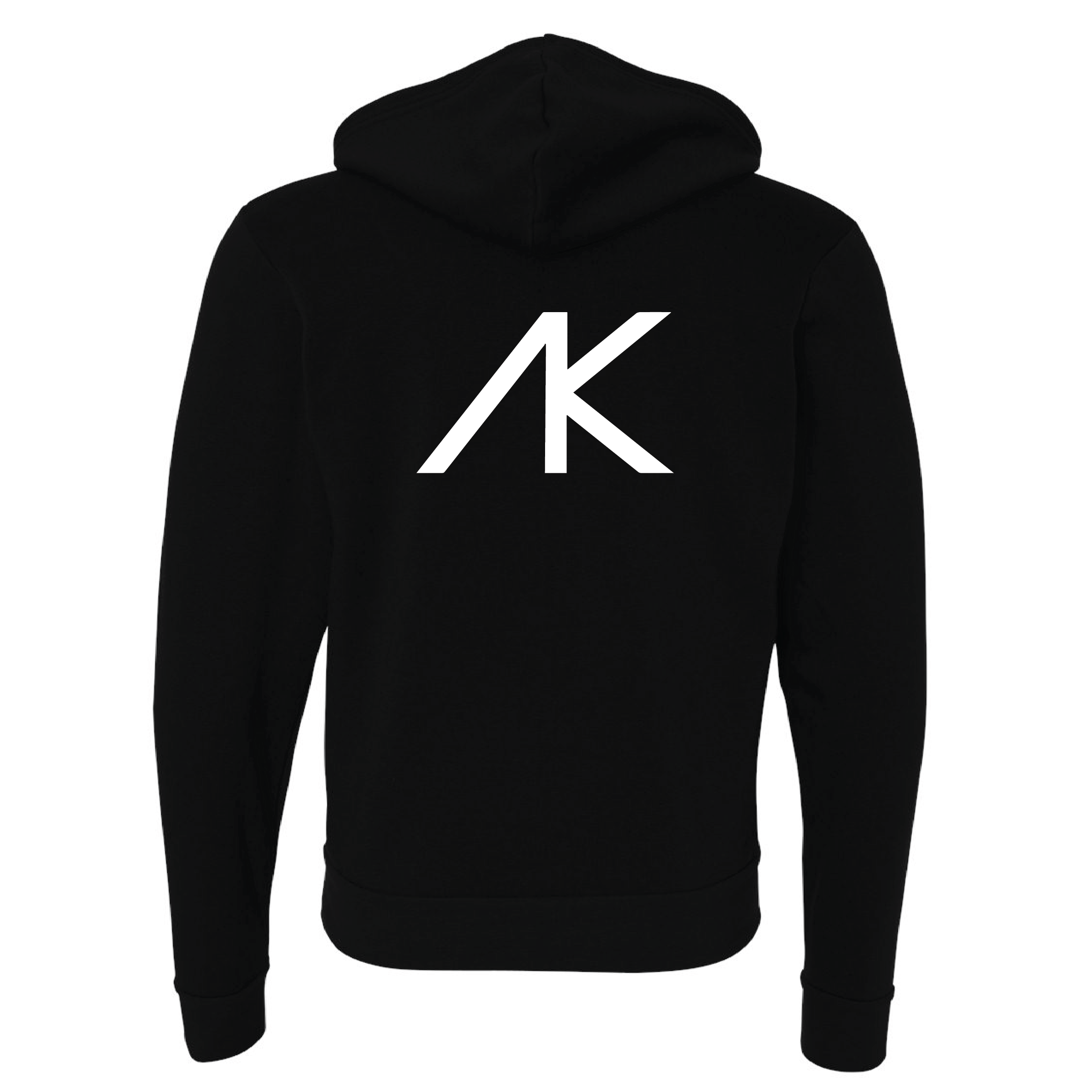 Angel Karolyi Unisex Bella & Canvas Full-Zip Hoodie with Back Logo
