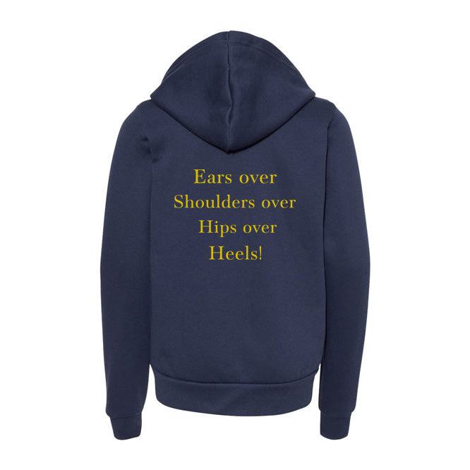 EQ Lete Youth Fleece Full-Zip Hooded Sweatshirt