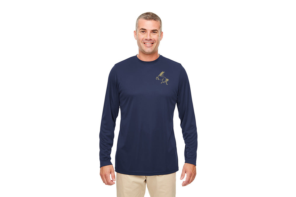 Summer Valley Equestrian Men's Cool & Dry Sport Performance Long Sleeve Tee