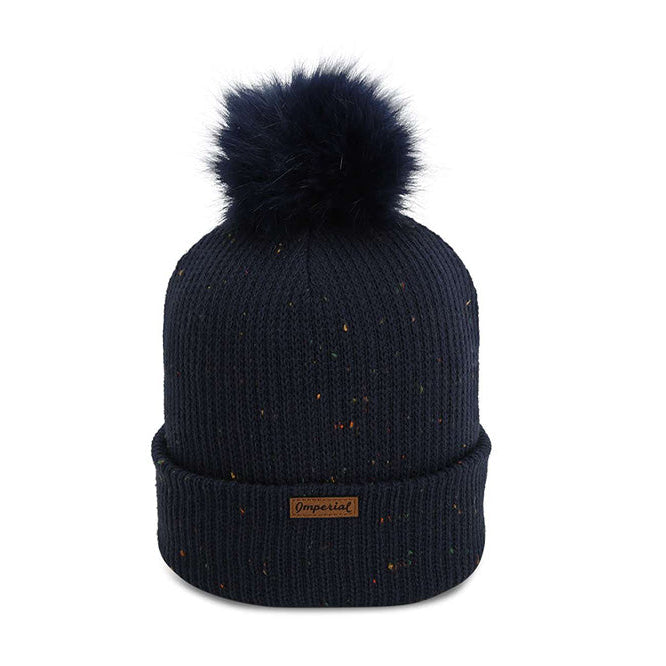 McIver Equestrian Imperial Pom Cuffed Beanie