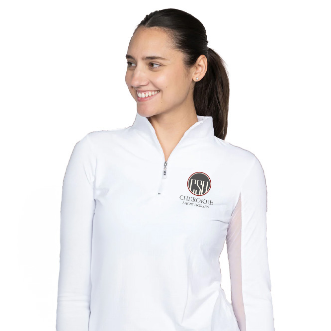 Cherokee Show Horses Women's EIS COOL Sun Shirt