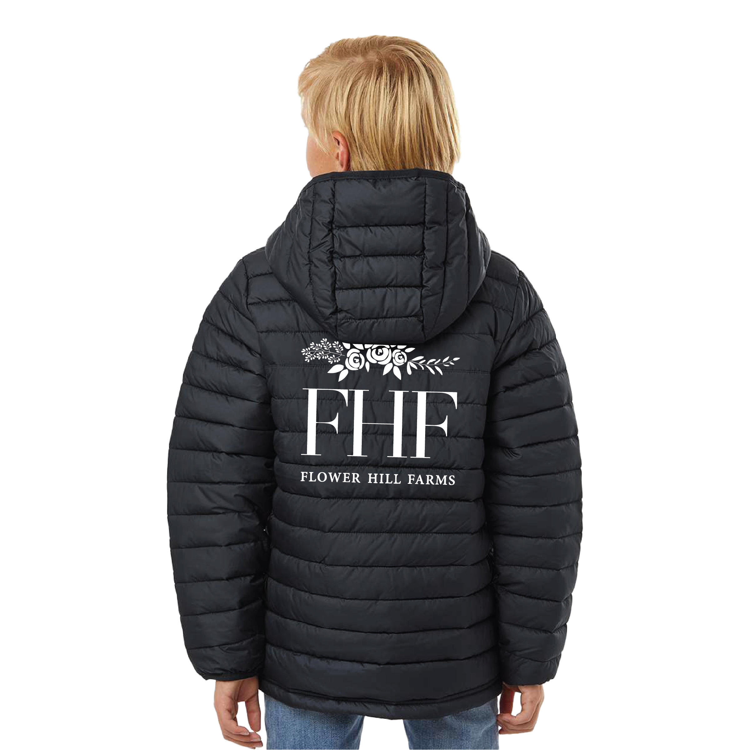 Flower Hill Farms Youth Columbia Powder Lite Jacket