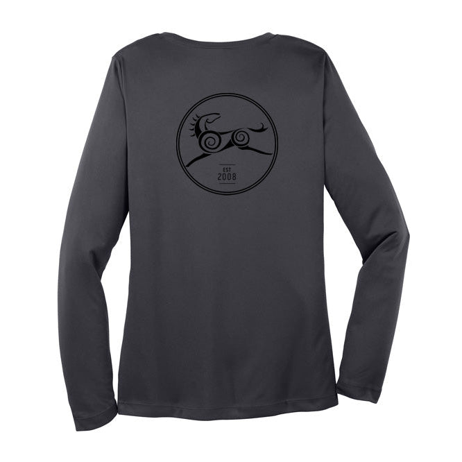 Sandhaven Women's Sport-Tek Long Sleeve Competitor V-Neck
