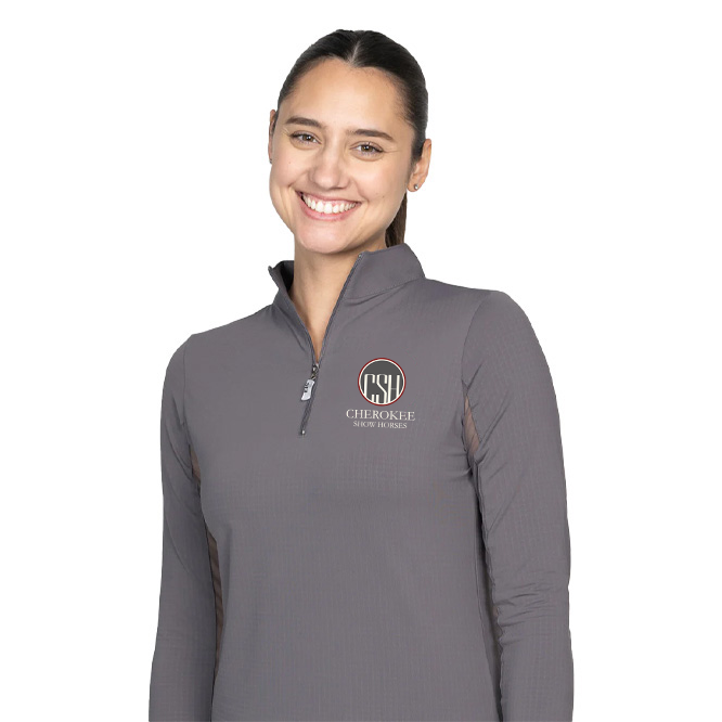Cherokee Show Horses Women's EIS COOL Sun Shirt