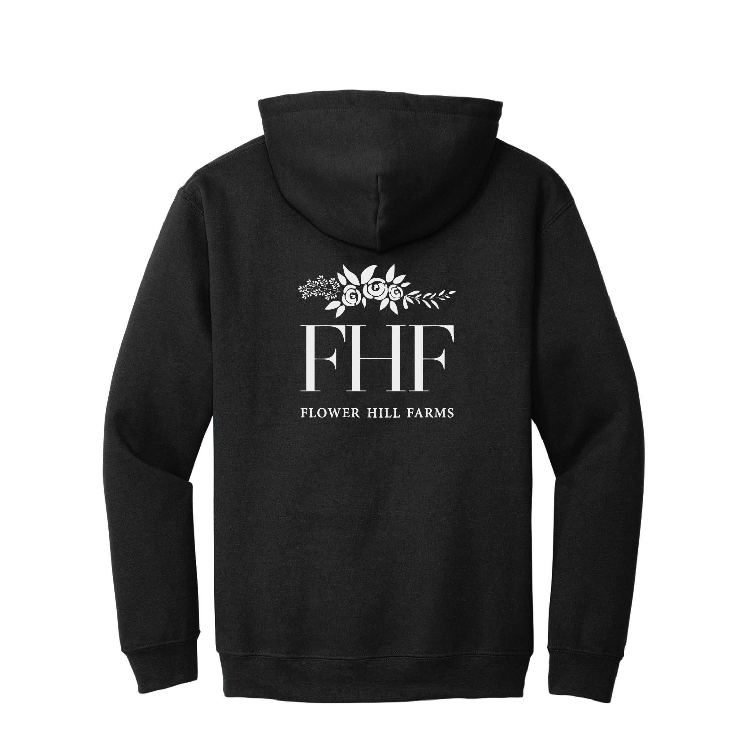 Flower Hill Farms Unisex Pullover Hooded Sweatshirt