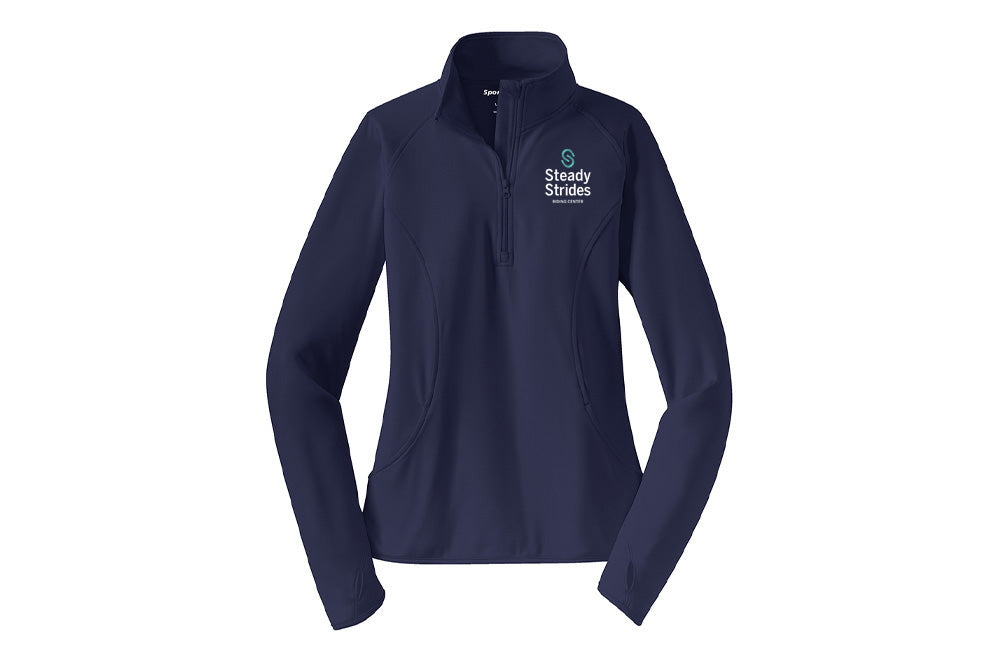 Steady Strides Women's Sport-Tek Stretch 1/4 Zip Pullover