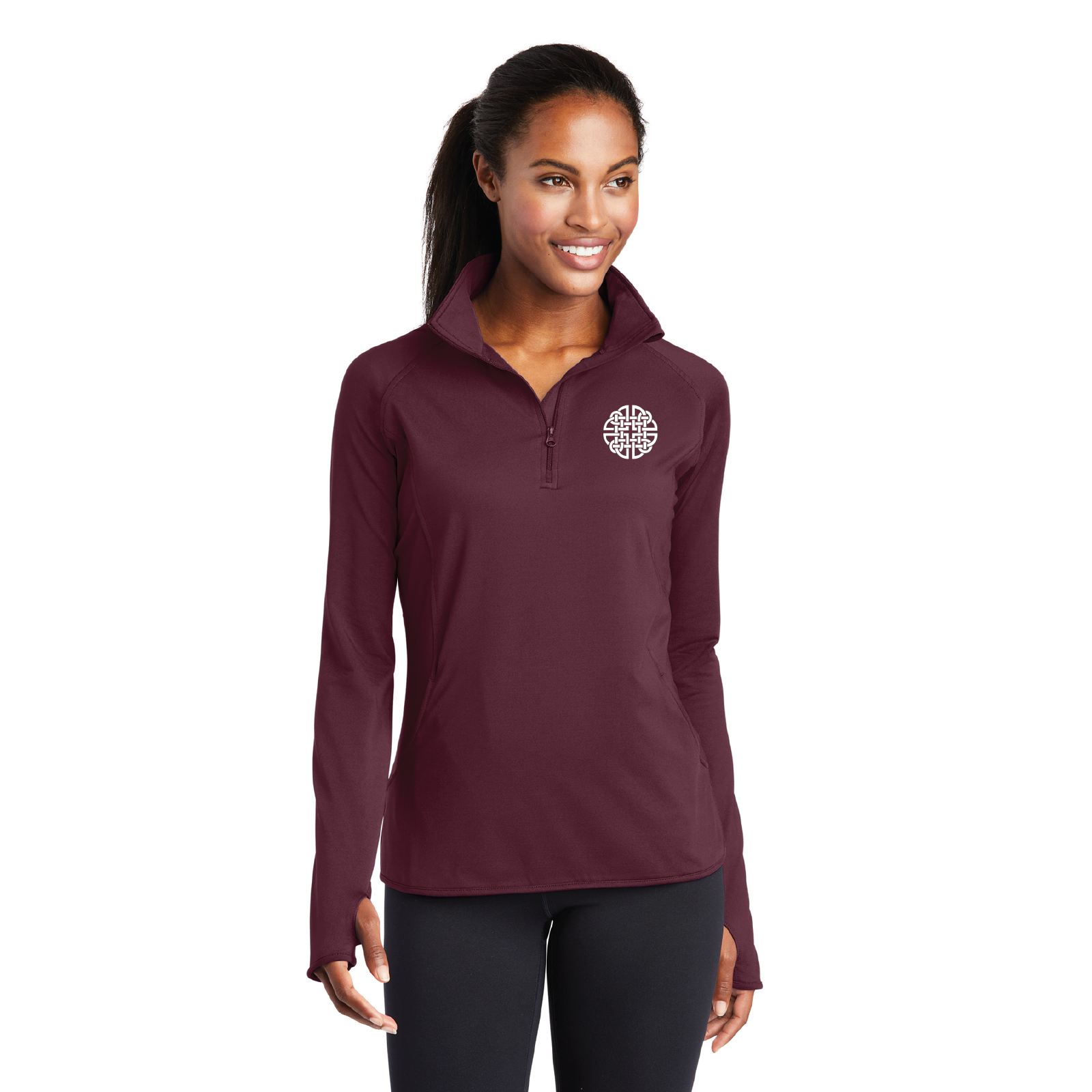 Baci Equestrian Women's Sport-Tek Stretch 1/4 Zip Pullover