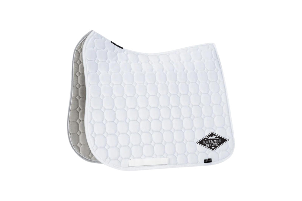 Black Diamond Equestrian Equiline Custom Dressage Show Pad