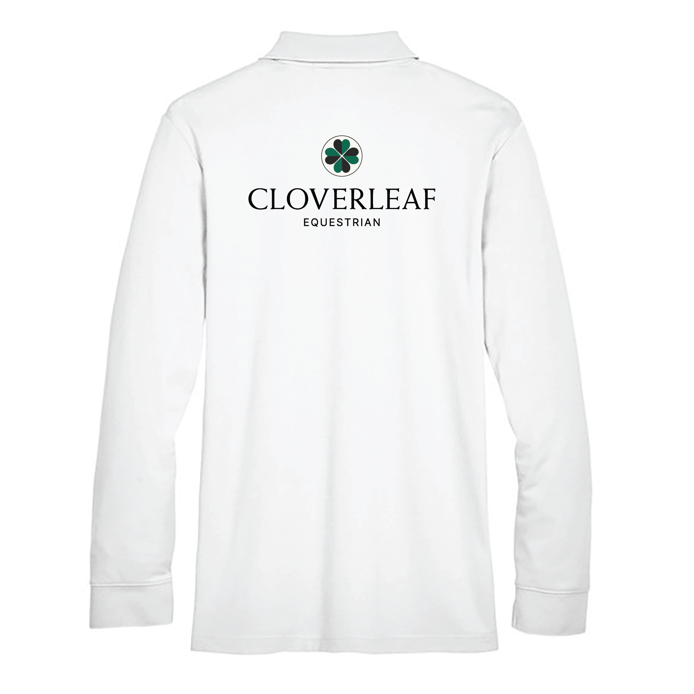 Cloverleaf Equestrian Men's Devon & Jones Long Sleeve Performance Polo