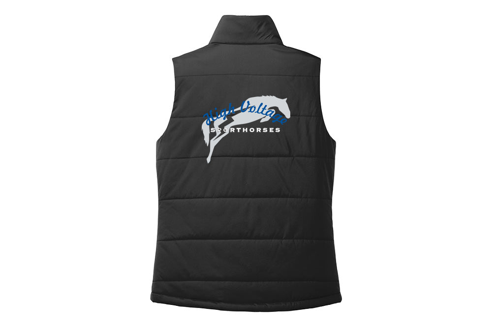 High Voltage Sporthorses Women's Port Authority Puffer Vest