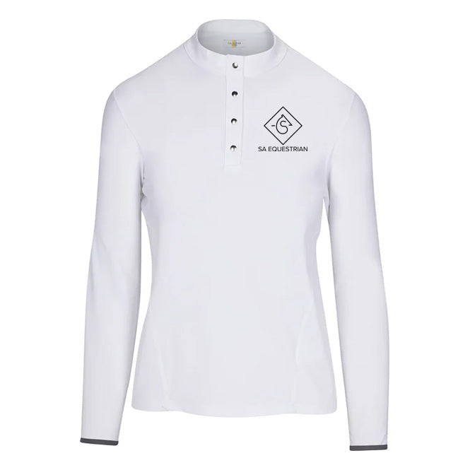 SA Equestrian Women's Callidae Long Sleeve Tech Polo