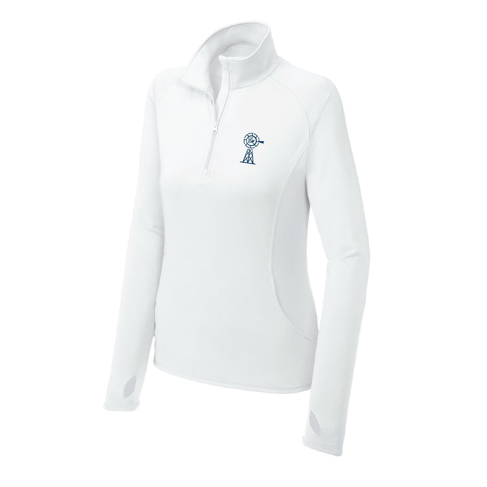 Larkin Meadows Women's Sport-Tek Stretch 1/4 Zip Pullover