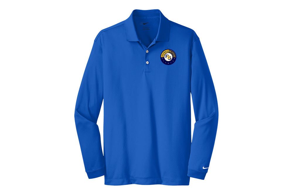 Patrick Seaton Men's Nike Long Sleeve Stretch Dri-FIT Polo