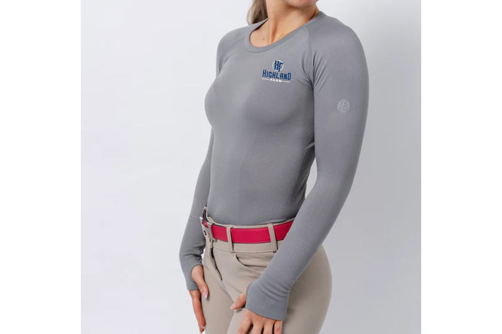Highland Farm Women's TKEQ 'Kennedy' Seamless Long Sleeve