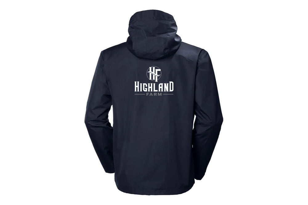 Highland Farm Men's Helly Hansen Rain Jacket