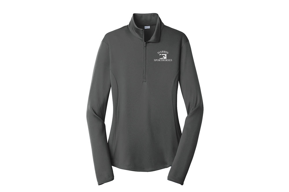 Harris Sporthorses Women's Sport-Tek PosiCharge 1/4 Zip Sunshirt