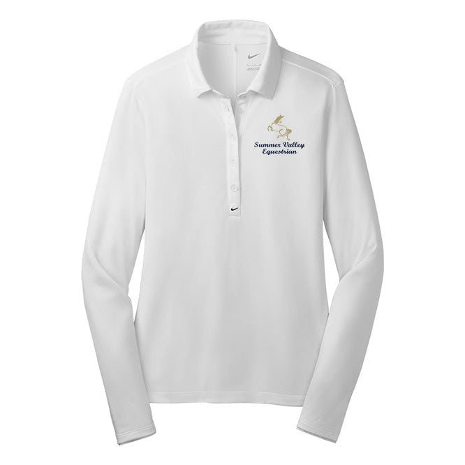 Summer Valley Equestrian Women's Nike Tech Dri-FIT Long Sleeve Polo