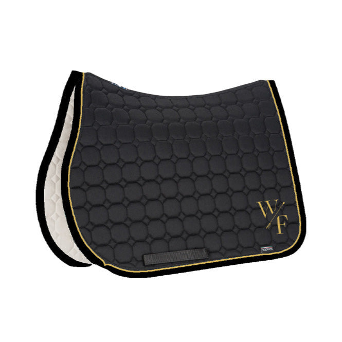 Wanderlust Farm Black Equiline Custom Jumping Show Pad