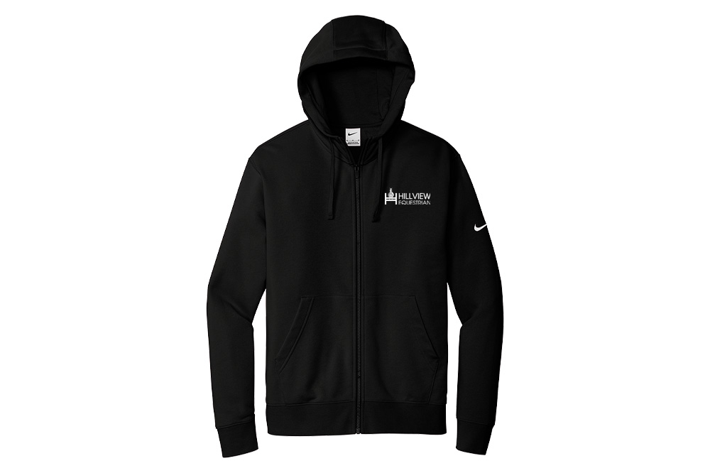 Hillview Equestrian Men's Nike Club Fleece Full-Zip Hoodie
