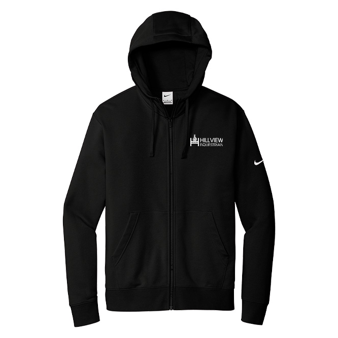 Hillview Equestrian Men's Nike Club Fleece Full-Zip Hoodie