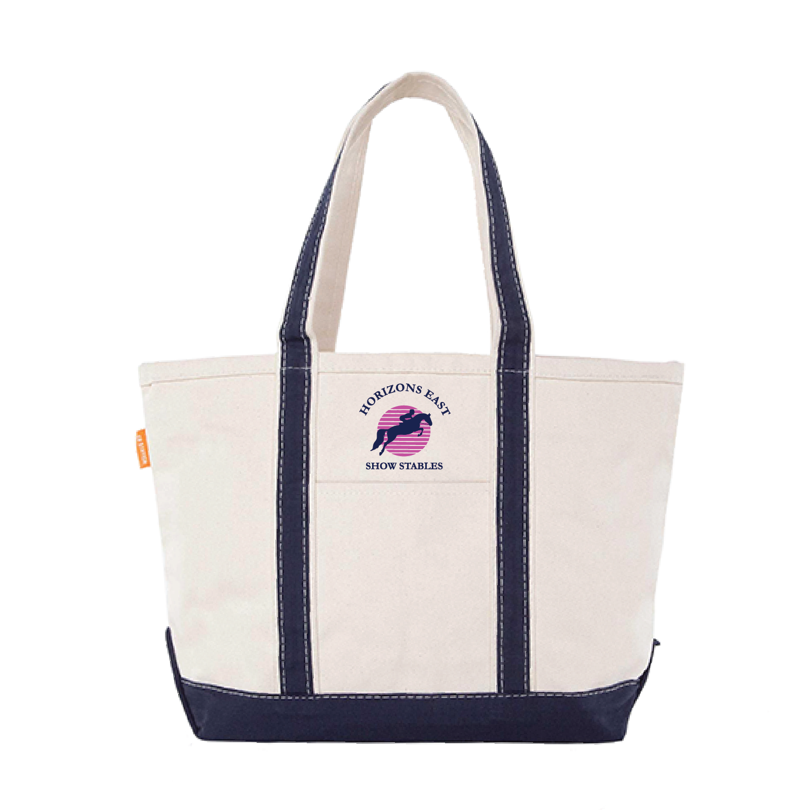 Horizons East Show Stables CB Station Medium Canvas Tote