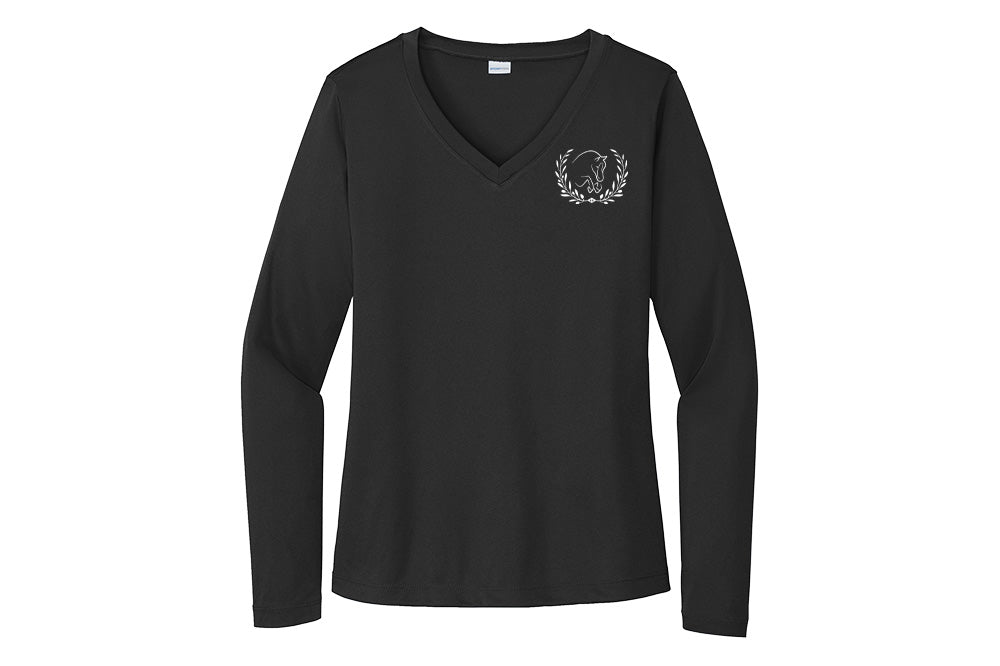 Under Contract Women's Sport-Tek PosiCharge Competitor Long Sleeve V-Neck
