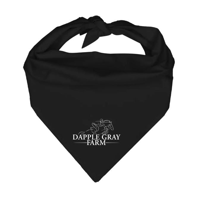 Dapple Gray Farm Dog Bandana