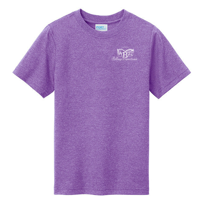 Billings Equestrian Youth Port & Company Tri-Blend Tee