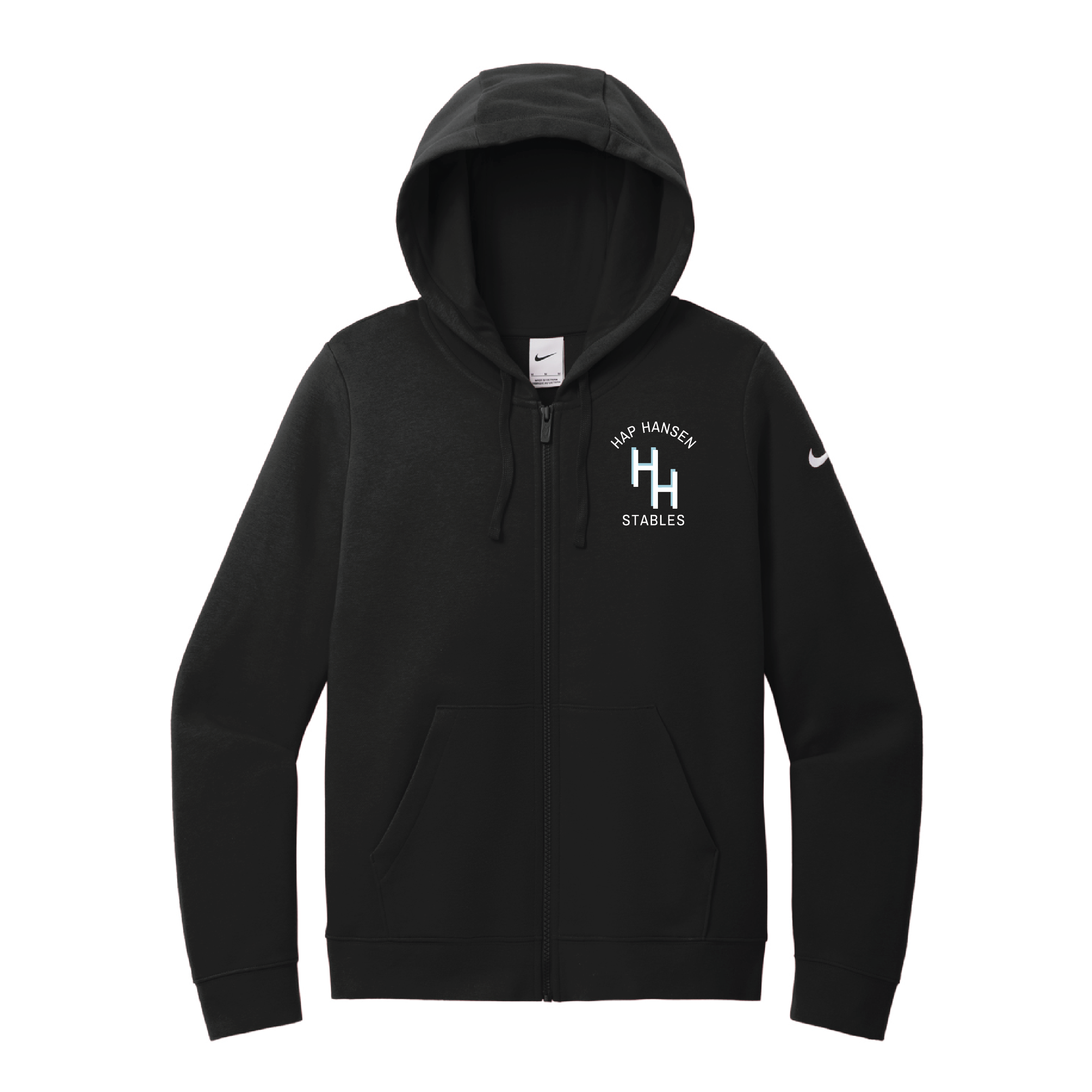 Hap Hansen Stables Women's Nike Club Fleece Full-Zip Hoodie