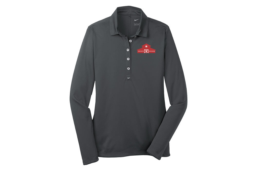 Red Barn IEA Women's Nike Tech Dri-FIT Long Sleeve Polo