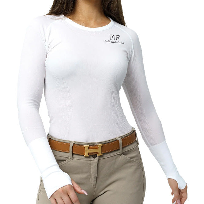 Fairway Farm Women's TKEQ 'Kennedy' Seamless Long Sleeve