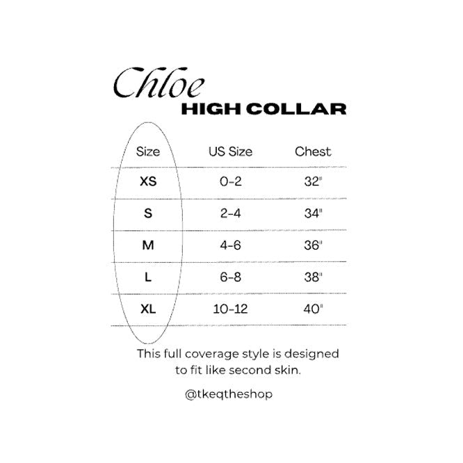Women's TKEQ 'Chloe' High Collar Technical Top
