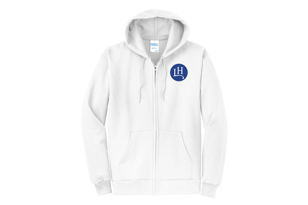 Leavitt Hill Men's Port & Company Fleece Zip-Up Hoodie