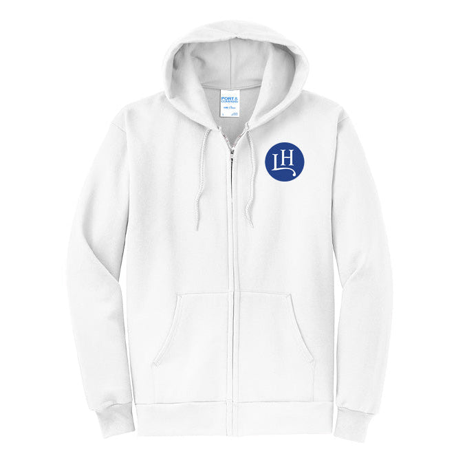 Leavitt Hill Men's Port & Company Fleece Zip-Up Hoodie