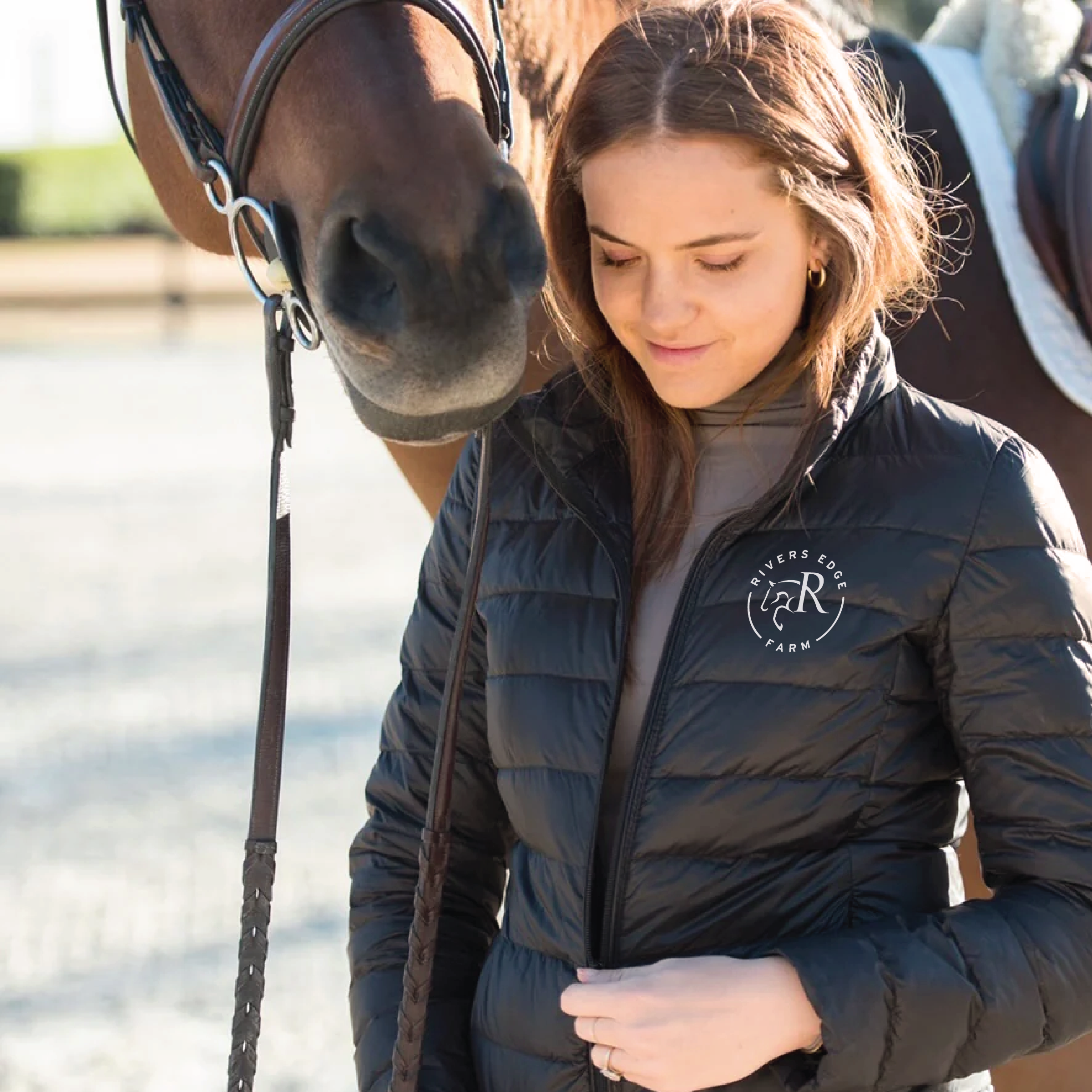 Rivers Edge Farm Women's TKEQ 'EZ' Packable Down Jacket
