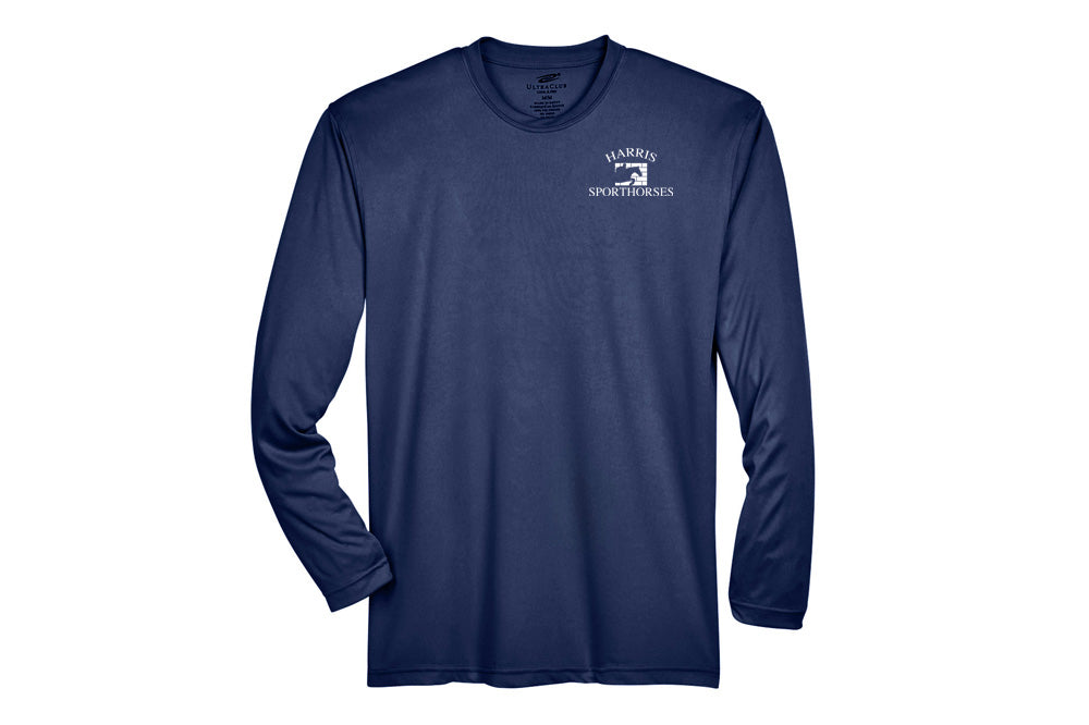 Harris Sporthorses Men's Cool & Dry Sport Performance Long Sleeve