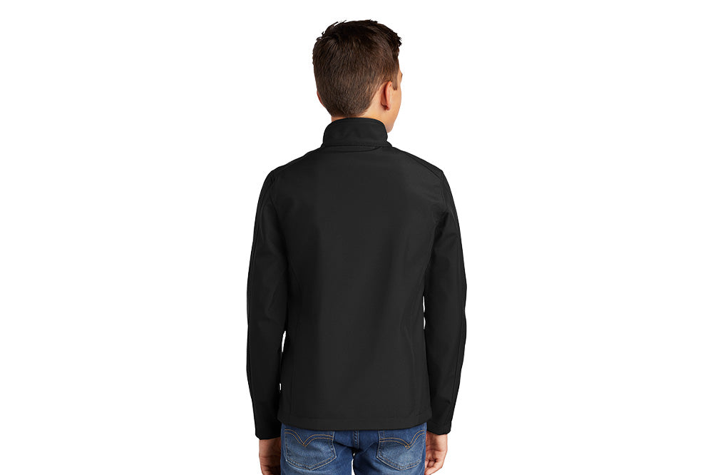 Silver Mesquite Equestrian Youth Port Authority Core Soft Shell Jacket