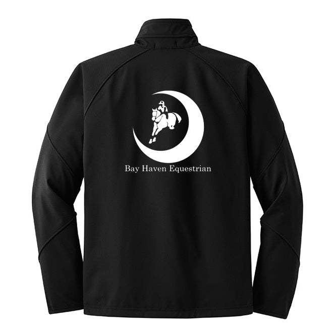 Bay Haven Men's Port Authority Textured Soft Shell Jacket