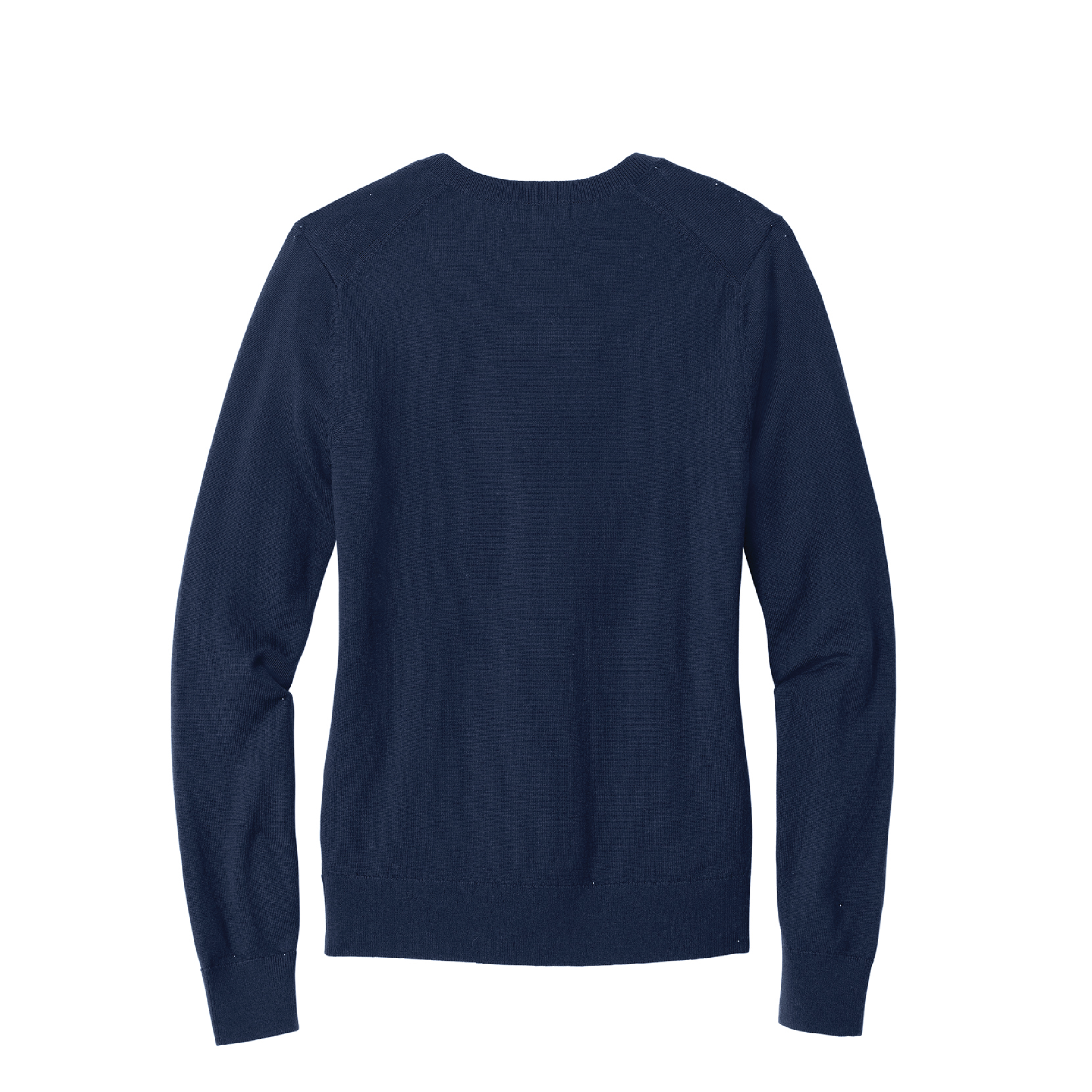 KMT Women's Brooks Brothers Washable Merino Wool V-Neck Sweater