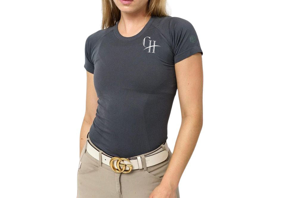 Chestnut Hill Women's TKEQ 'Kennedy' Seamless Short Sleeve Shirt