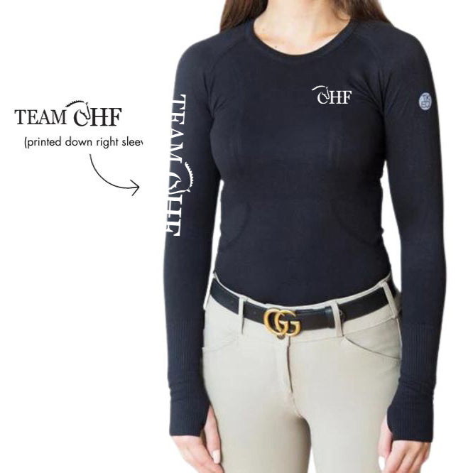CHF Women's TKEQ 'Kennedy' Seamless Long Sleeve Shirt