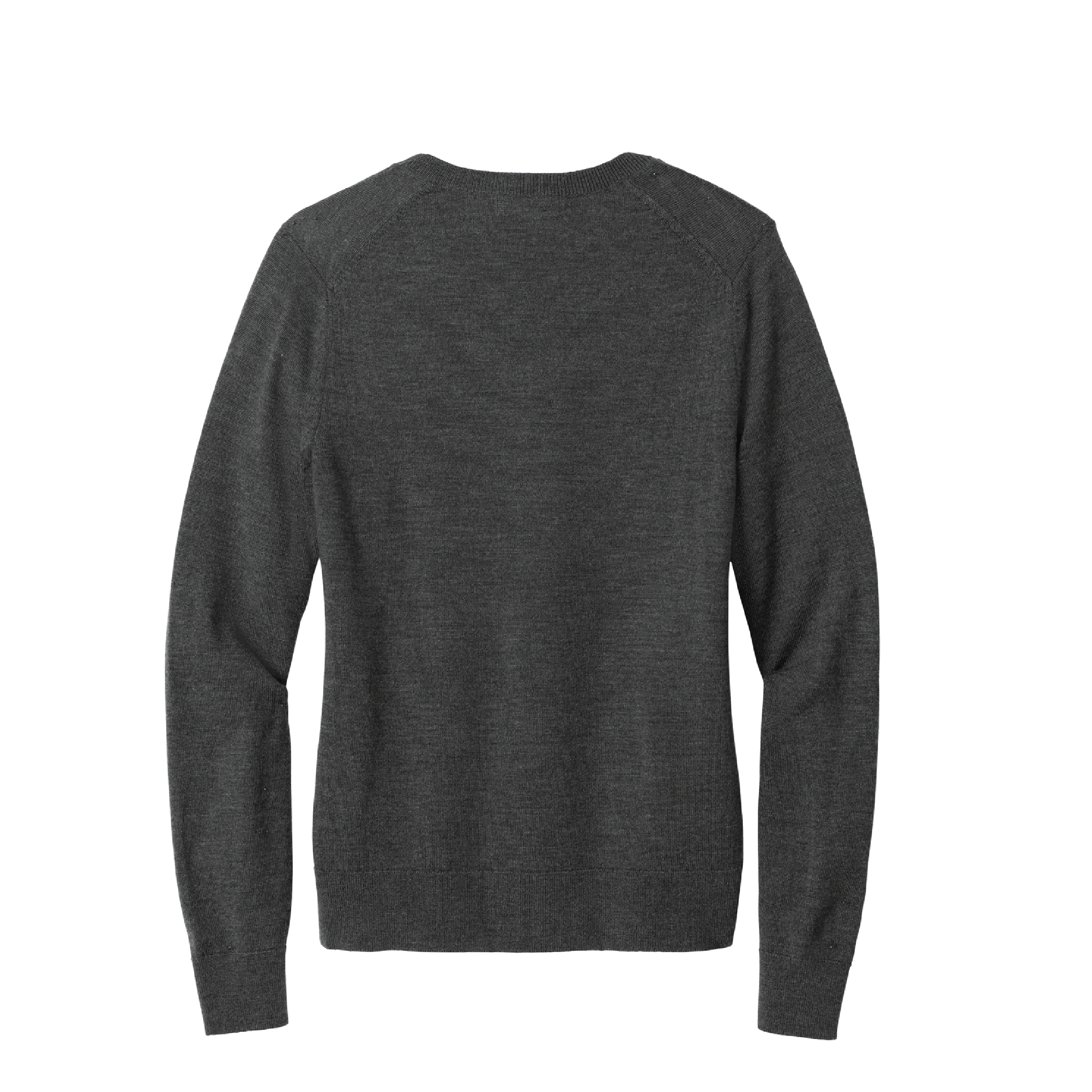 KMT Women's Brooks Brothers Washable Merino Wool V-Neck Sweater