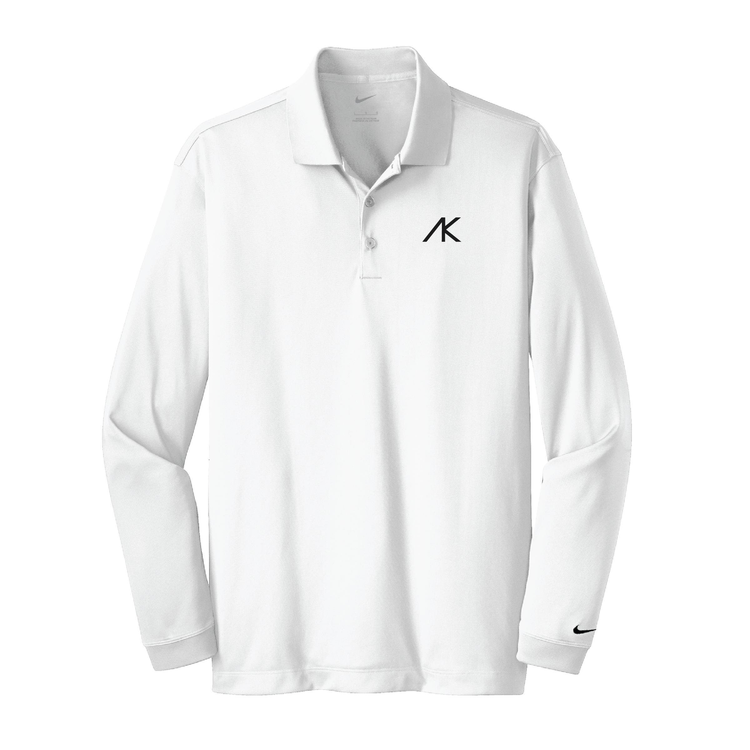 Angel Karolyi Men's Nike Long Sleeve Stretch Dri-FIT Polo
